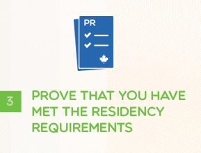 Step 3 - Prove That You Have Met the Residency Requirements