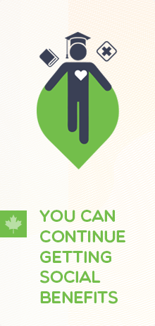 You Can Continue Getting Social Benefits